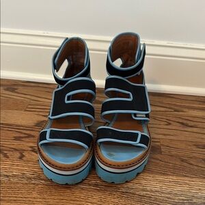 Navy & Blue Missoni Women's Sandals